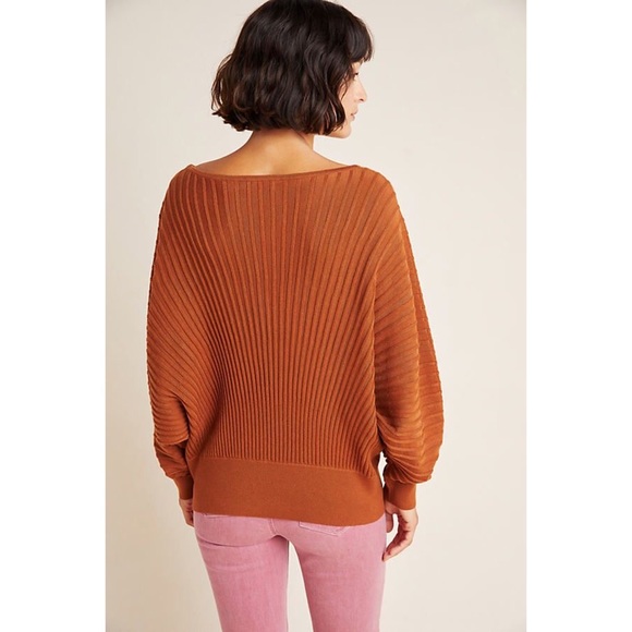 NWT ANTHROPOLOGIE KARLA BOAT NECK SWEATER - Picture 2 of 7